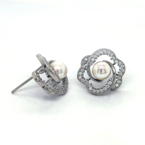 925 jewellery earrings women pearl earring jewelry